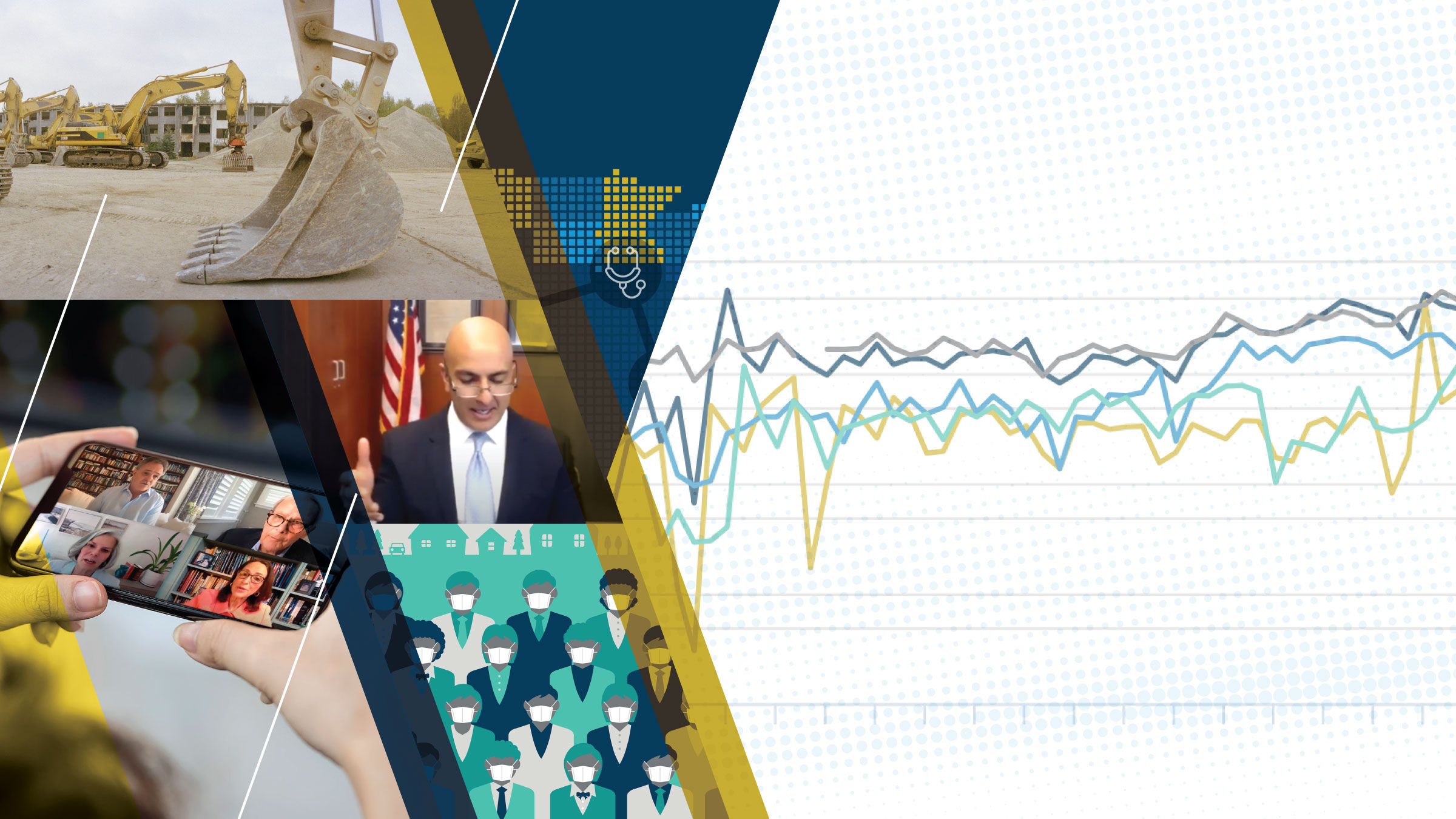 Minneapolis Fed and our work around COVID-19 research collage