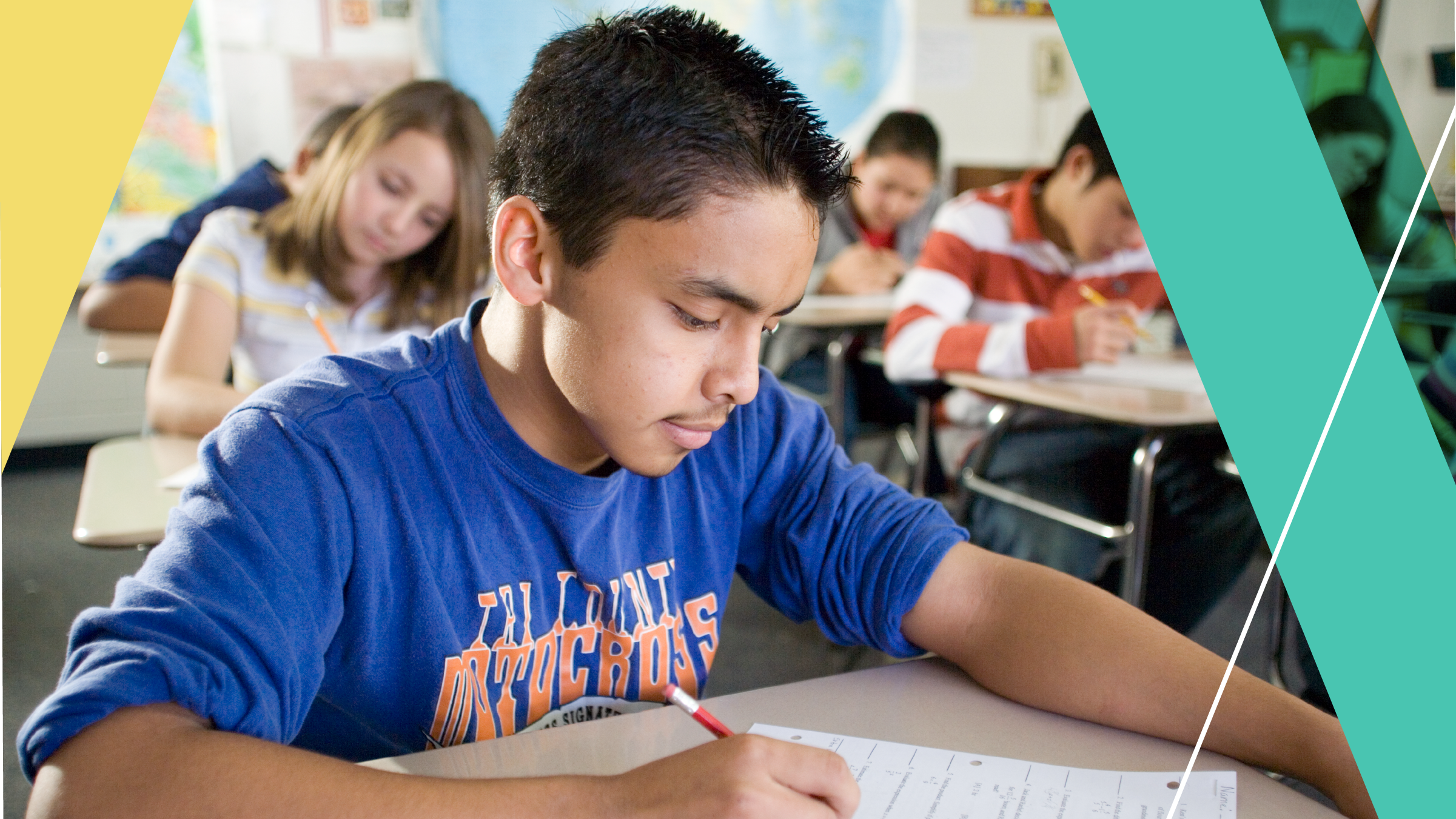 Children in a classroom