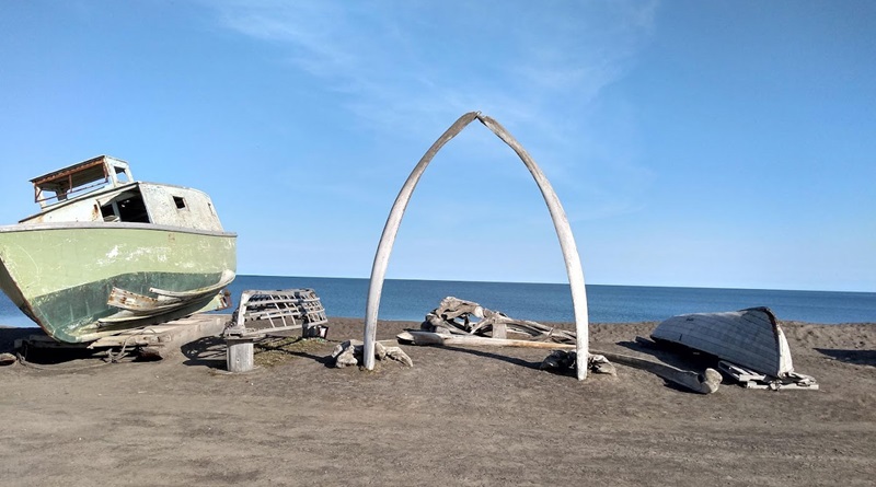 Photo of a beach in Alaska