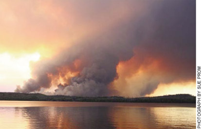 The 2007 Ham Lake fire in northern Minnesota was the biggest in the state in 90 years, scorching 36,000 acres and more than 100 homes and cabins.
