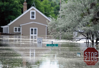 Souris River Floodwater