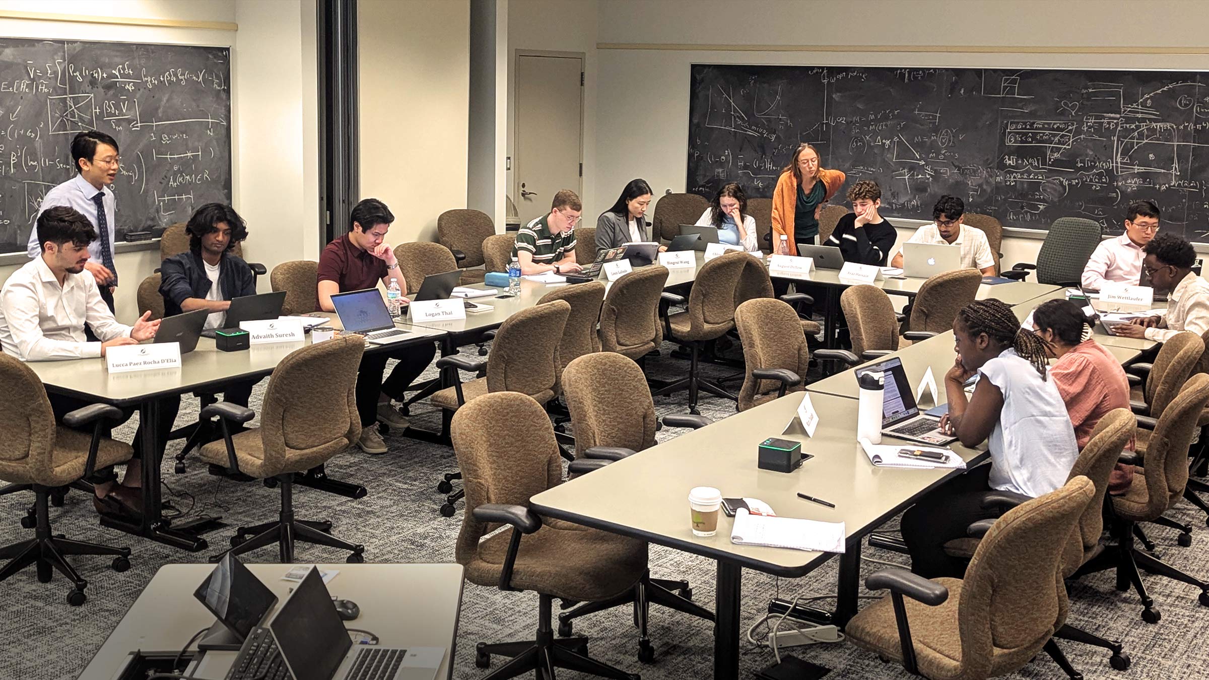 Classroom scene featuring 2025 Broadening Excellence in Economics (BEE) cohort at the Minneapolis Fed